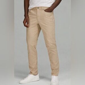 Lululemon ABC Slim Pant 34x30 Khaki Utilitech Stretch Golf Casual Mens